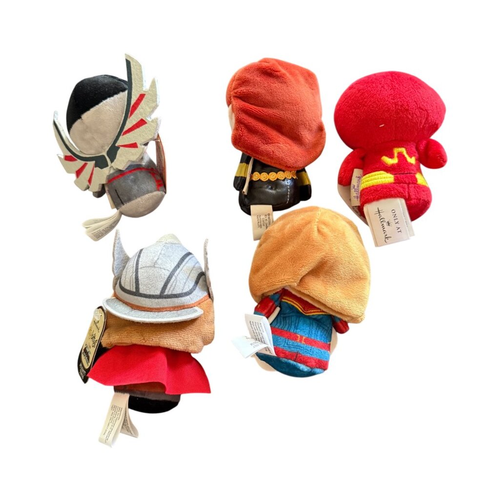 Marvel Itty Bittys Plush Set Of 5: Iron Man Black Widow Falcon Jane Foster Thor - Picture 4 of 4